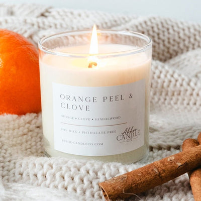 Orange Peel and Clove Soy Tumbler Candle