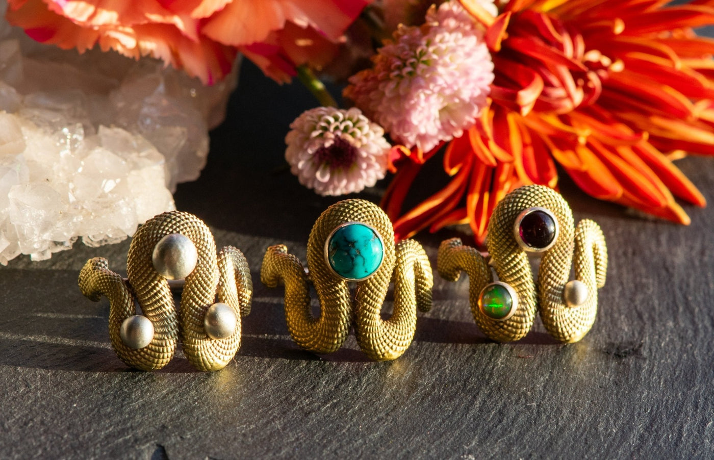 OUROBOROS FORTITUDE SET SIZE 9 RINGS