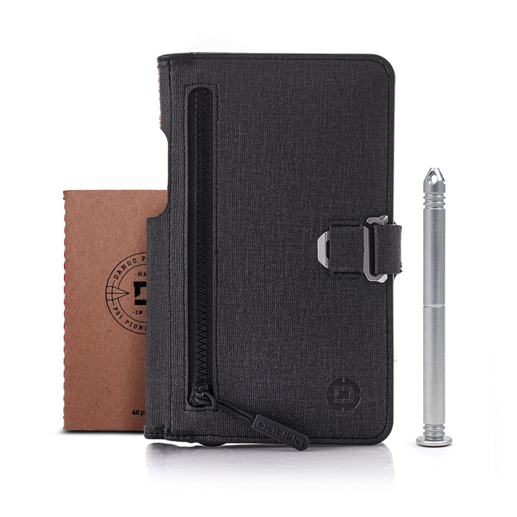 P02 PIONEER™ TRAVEL WALLET with PEN & NOTEBOOK