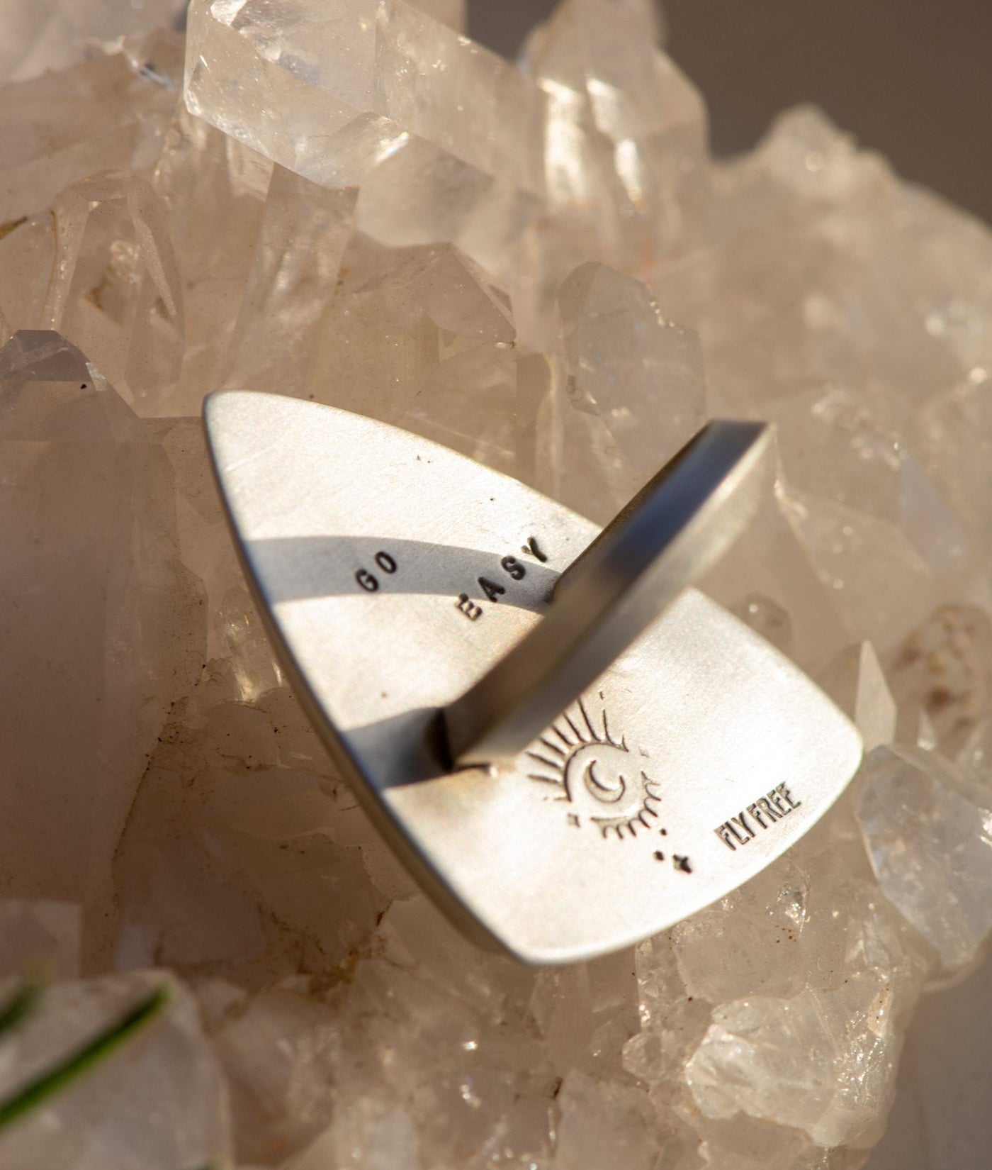 PEACEFUL MONTANA AGATE RING