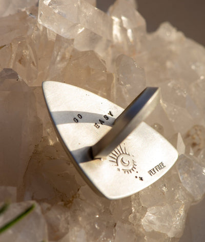 PEACEFUL MONTANA AGATE RING