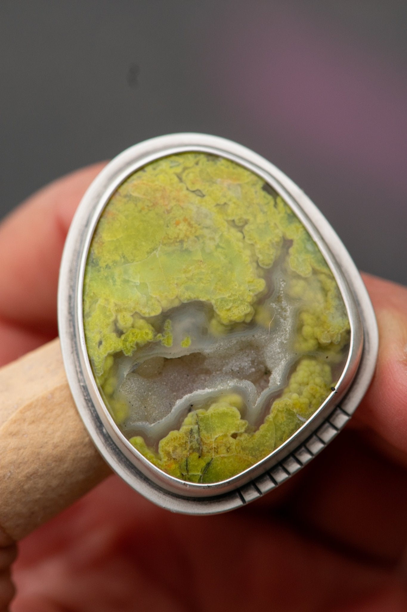 PORTAL GREEN OPAL RING