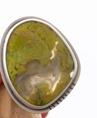 PORTAL GREEN OPAL RING