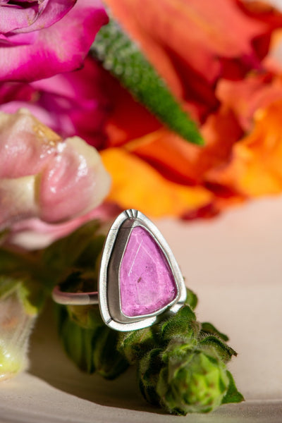PRETTY PINK TOURMALINE RING