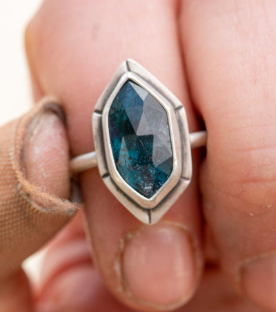 REGAL KYANITE RING