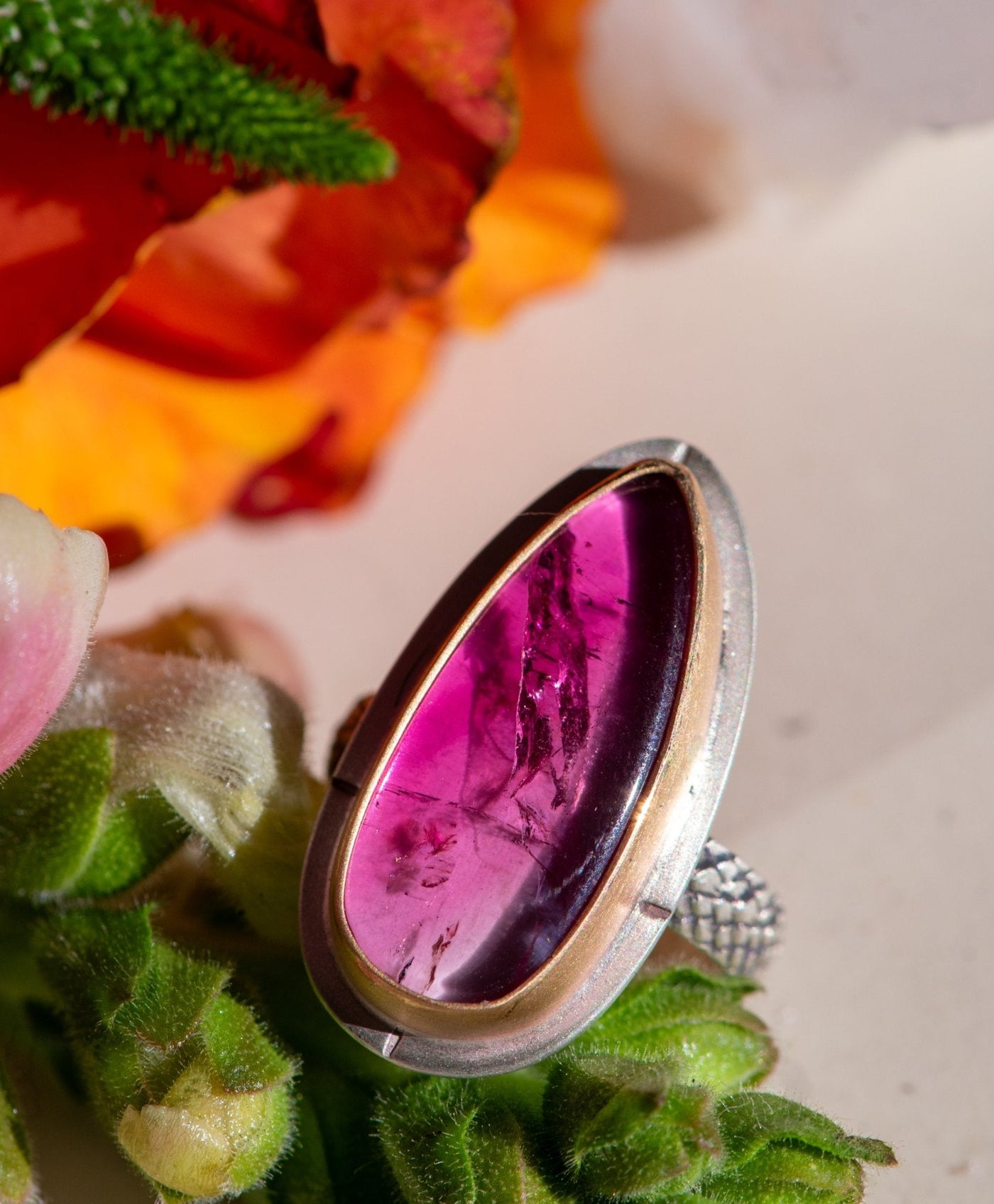 RENEGADE RUBELLITE TOURMALINE RING
