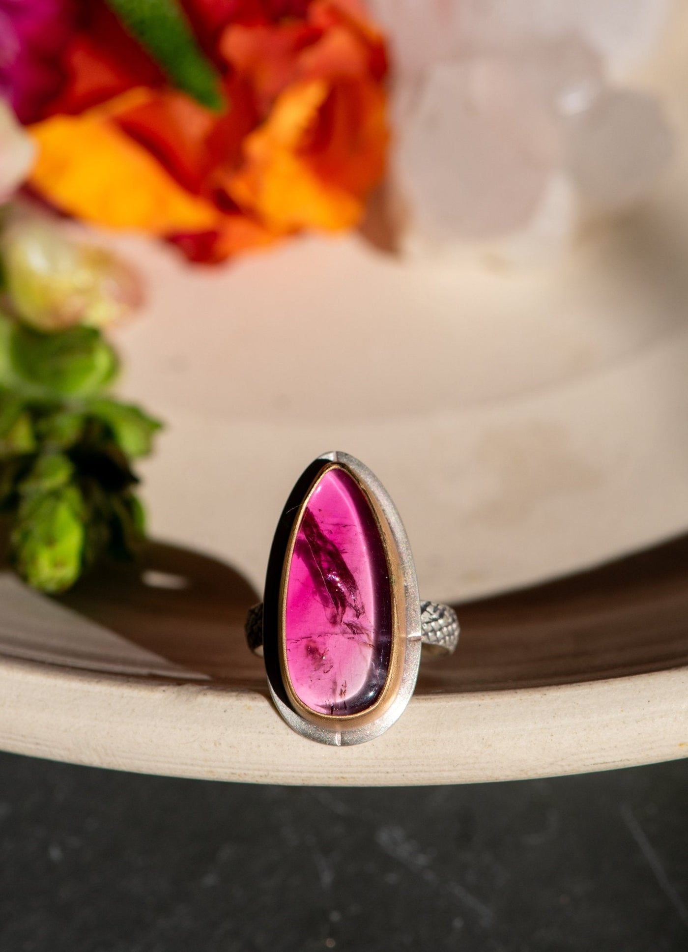 RENEGADE RUBELLITE TOURMALINE RING