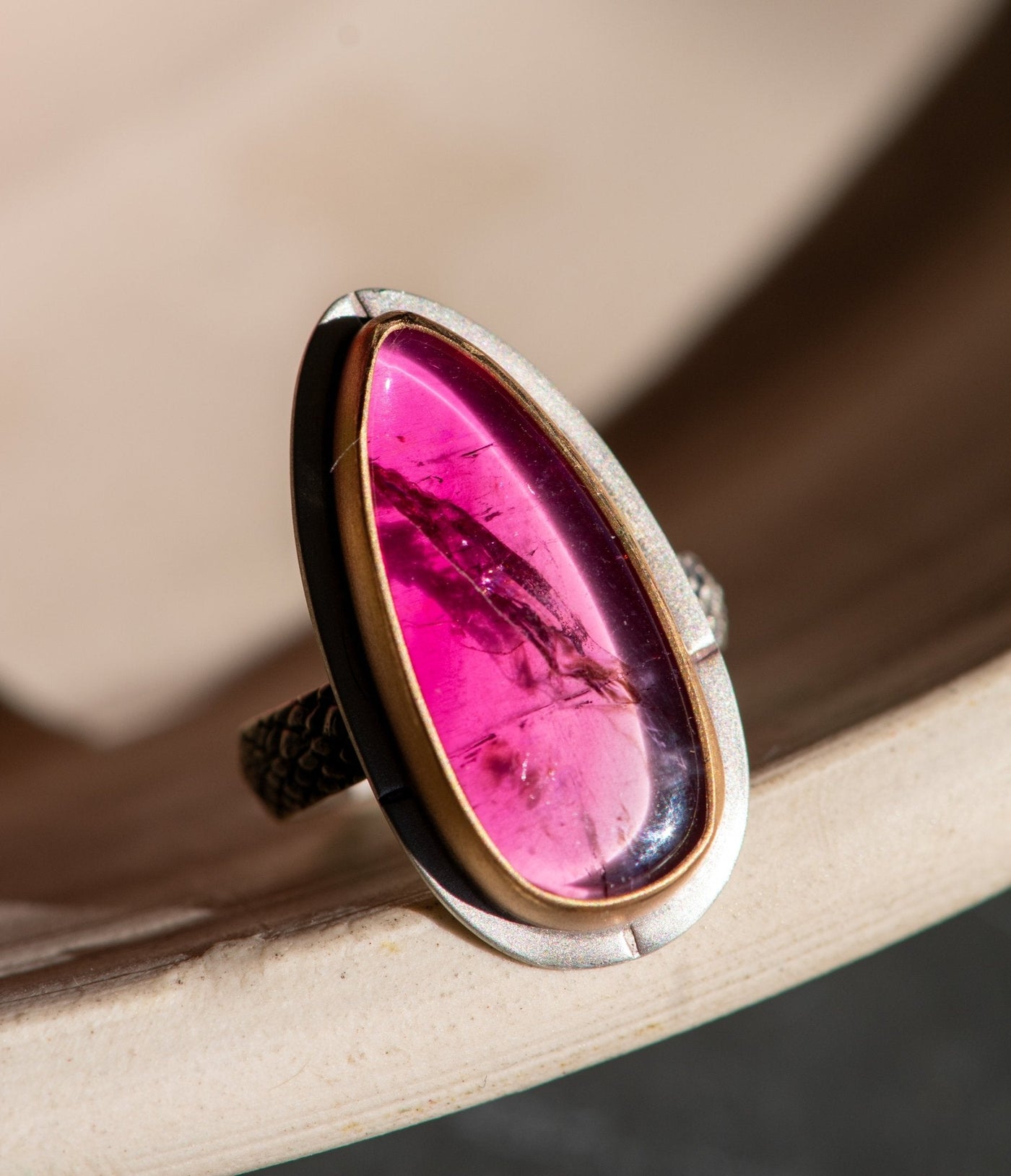 RENEGADE RUBELLITE TOURMALINE RING