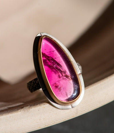 RENEGADE RUBELLITE TOURMALINE RING