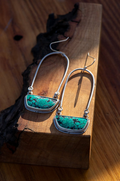 RISING TURQUOISE EARRINGS
