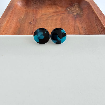 Sophie Studs - Blue Tortoise