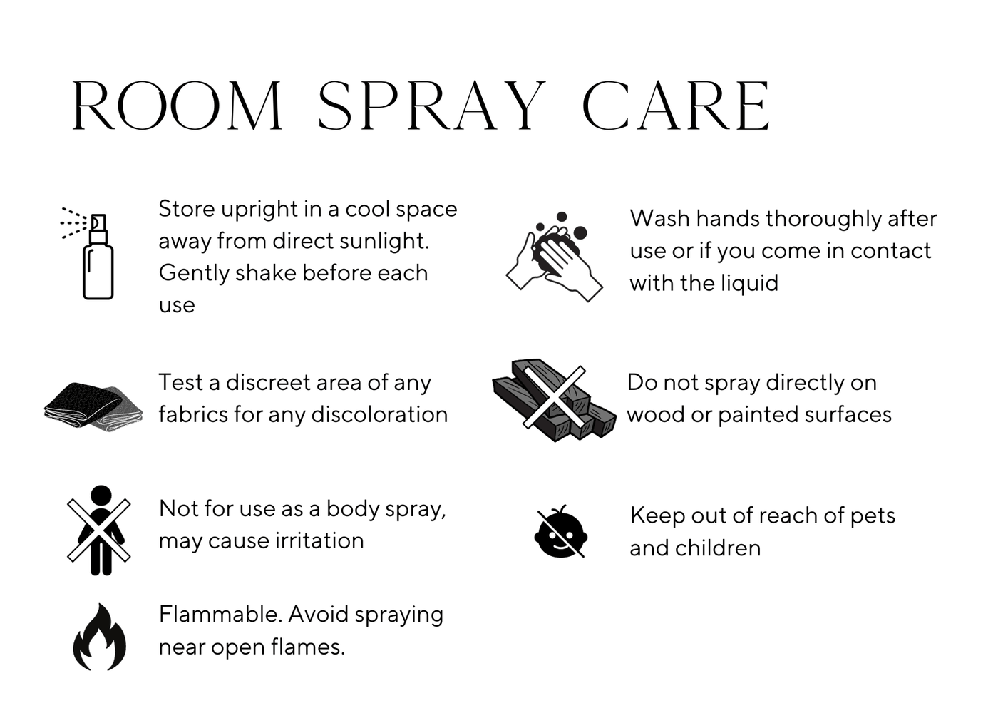 Orange Peel and Clove Room Spray