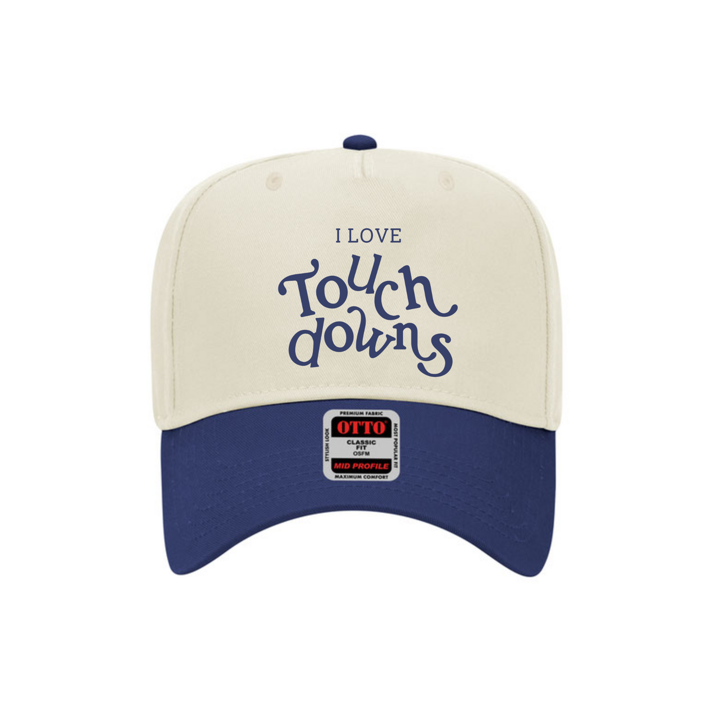 I Love Touchdowns Trucker Hat