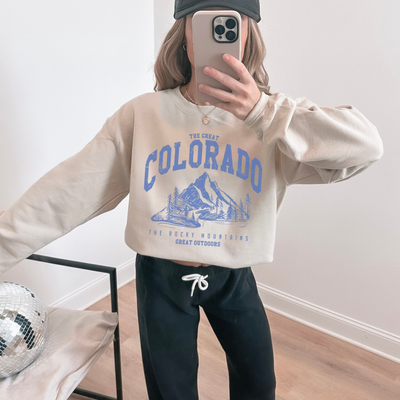 Colorado Rocky Mountains Crewneck Sweatshirt
