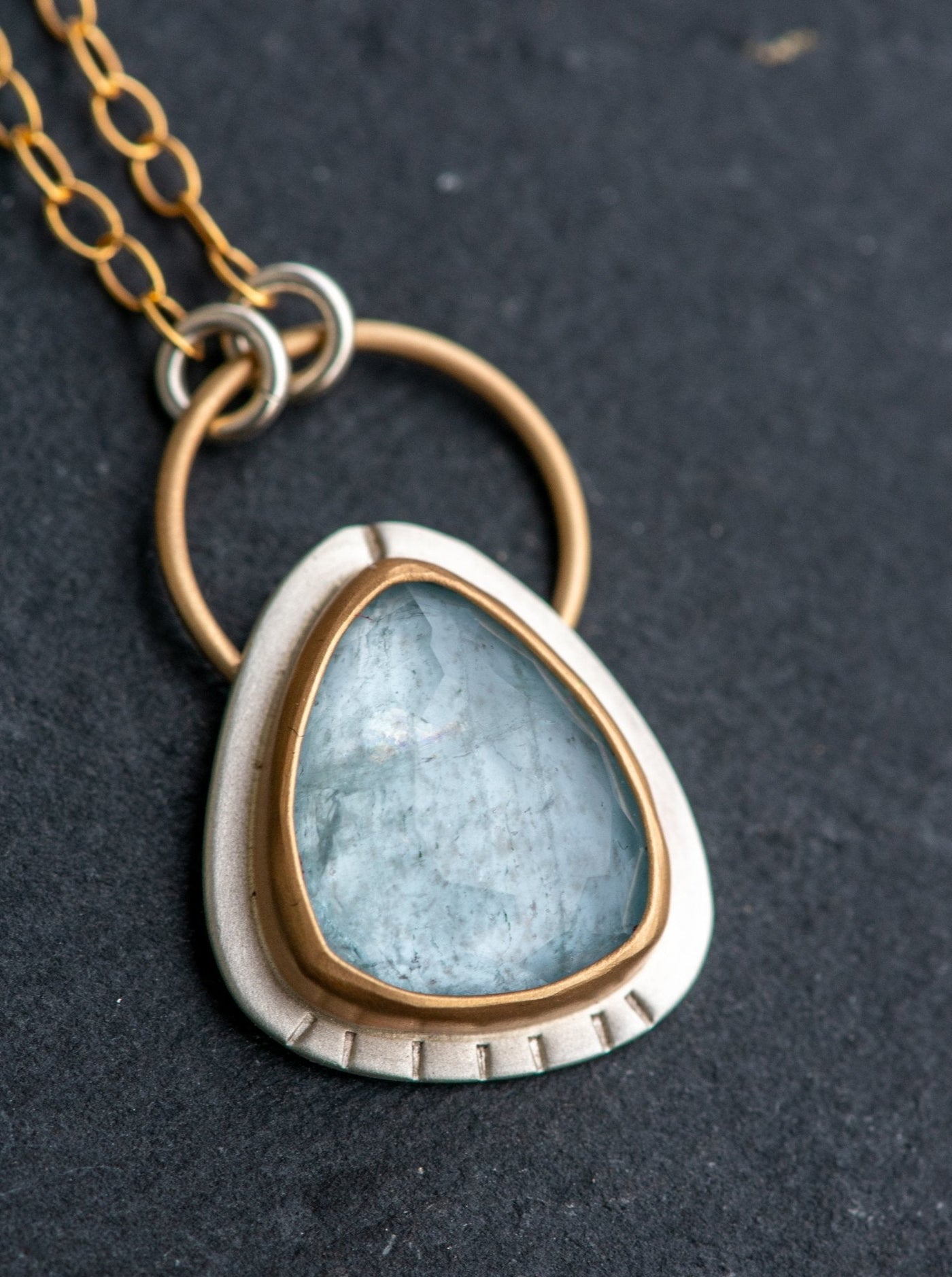 SHALLOW SEAS AQUAMARINE NECKLACES