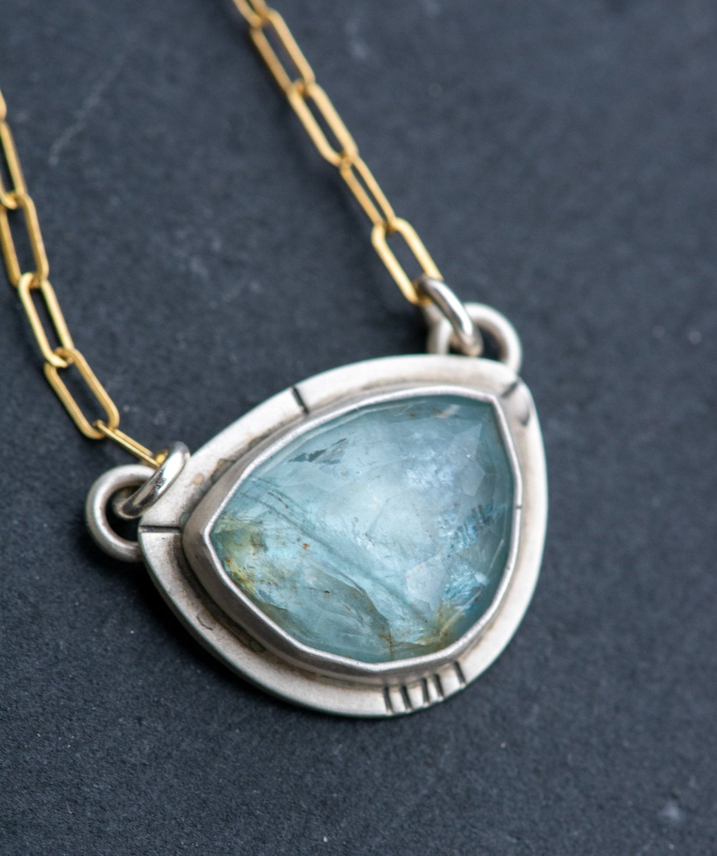 SHALLOW SEAS AQUAMARINE NECKLACES
