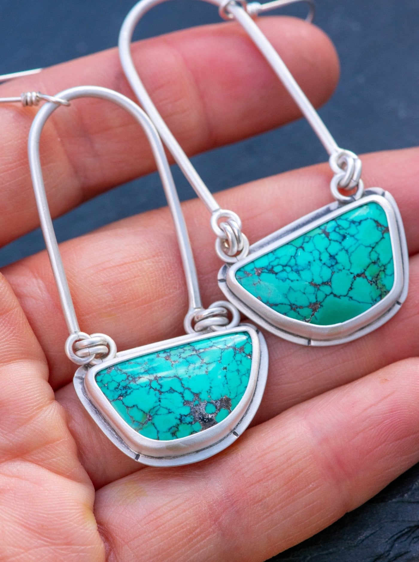 SOVEREIGN GROUND TURQUOISE EARRINGS
