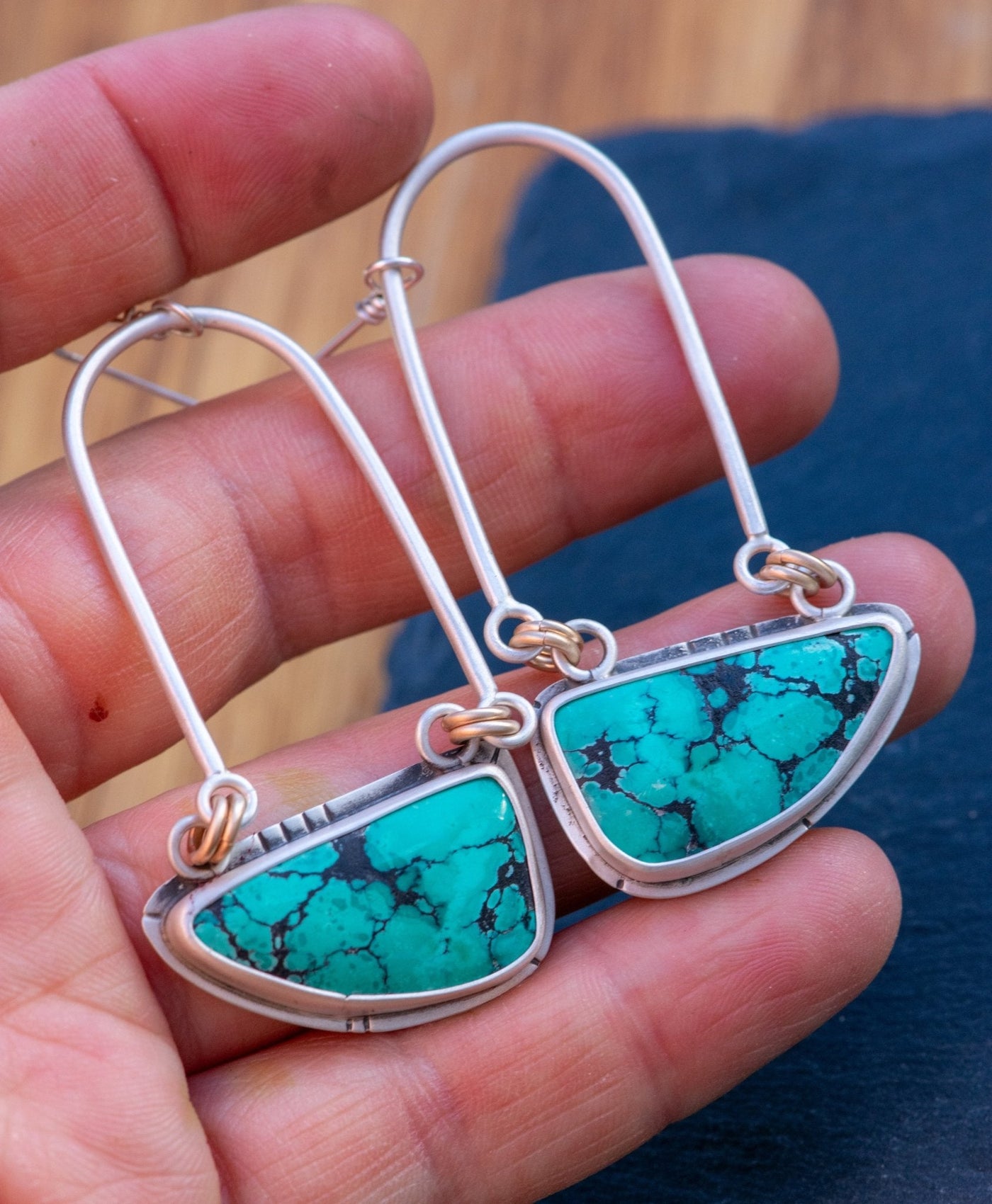 SOVEREIGN GROUND TURQUOISE EARRINGS