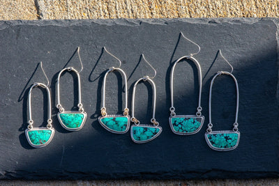 SOVEREIGN GROUND TURQUOISE EARRINGS