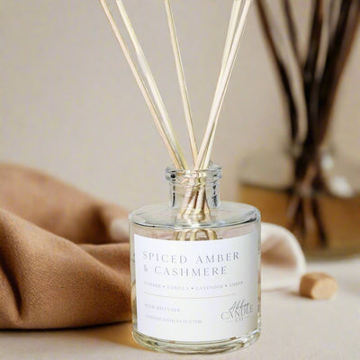 Spiced Amber and Cashmere Reed Diffuser