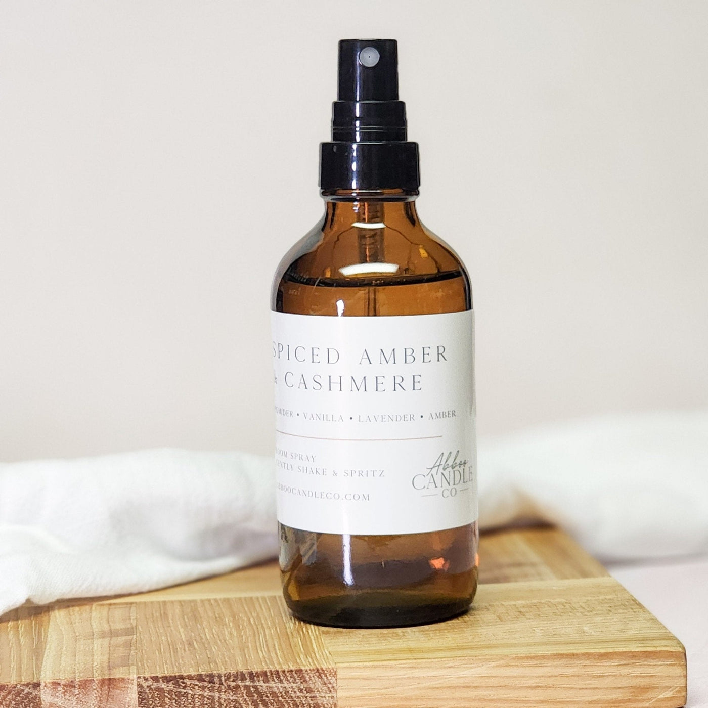 Spiced Amber and Cashmere Room Spray