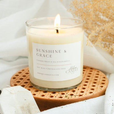 Sunshine and Grace Soy Tumbler Candle