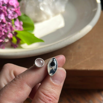 SWEETIE MONTANA AGATE + MORGANITE RING