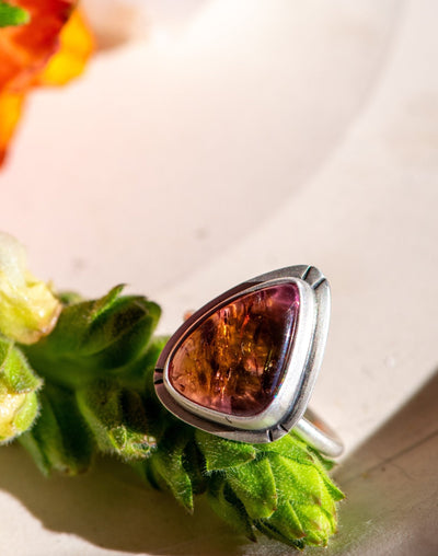 TIGER TOURMALINE RING