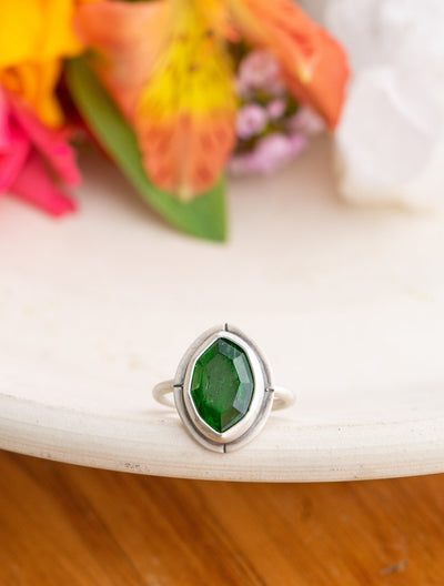 VIPER CHROME DIOPSIDE RING