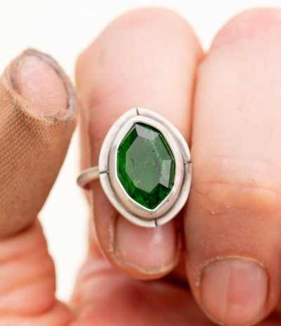 VIPER CHROME DIOPSIDE RING