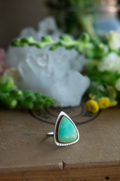 VIRDANT VARISCITE RING