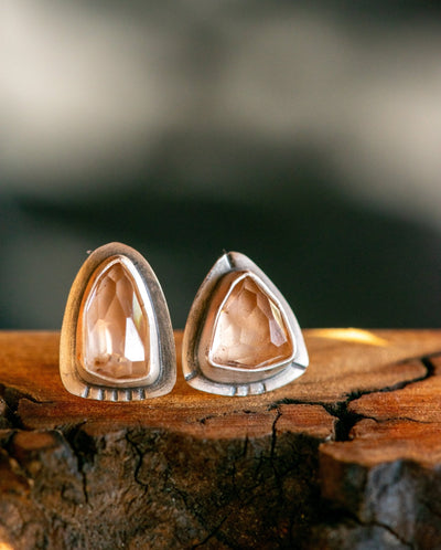 WABI SABI TOPAZ STUDS