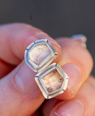 WABI SABI TOPAZ STUDS