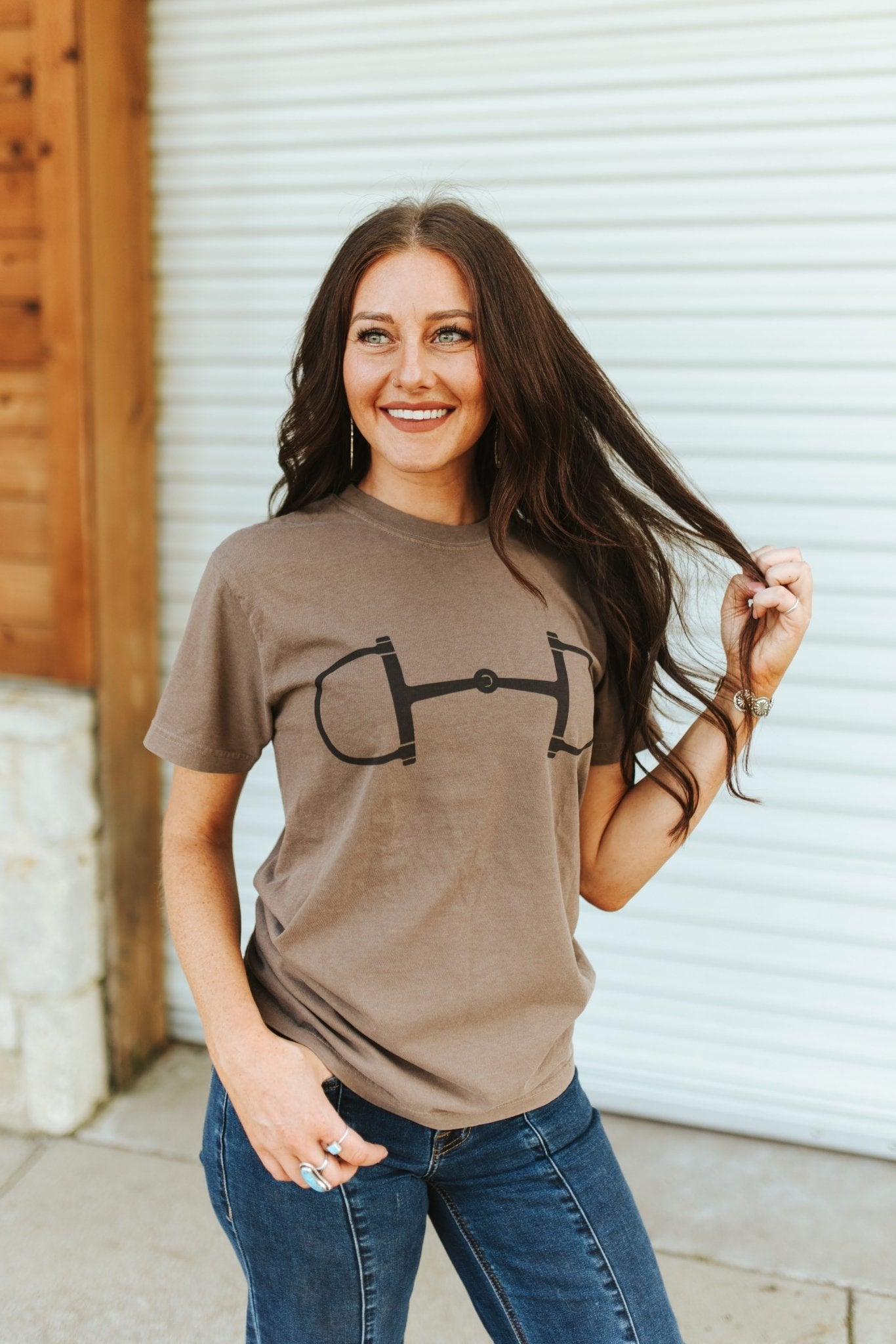Western Horse Bit Graphic Tee
