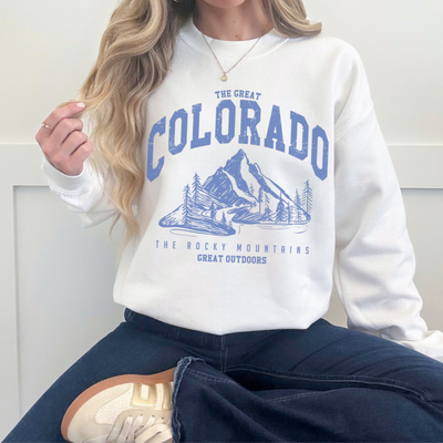 Colorado Rocky Mountains Crewneck Sweatshirt