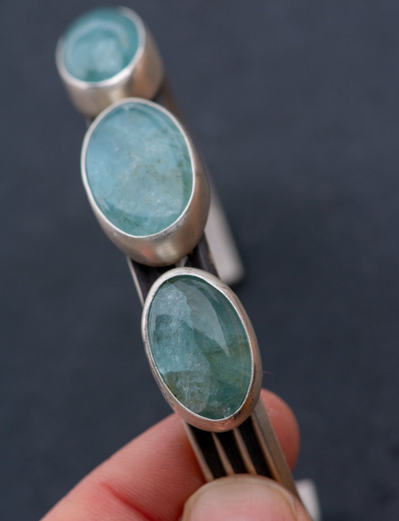 WILDCARD AQUAMARINE CUFF