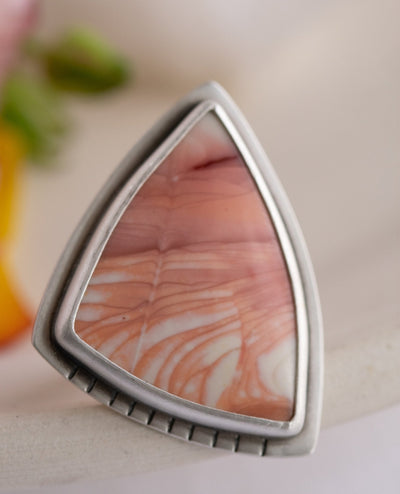 A DIFFERENT TIME WILLOW CREEK JASPER RING