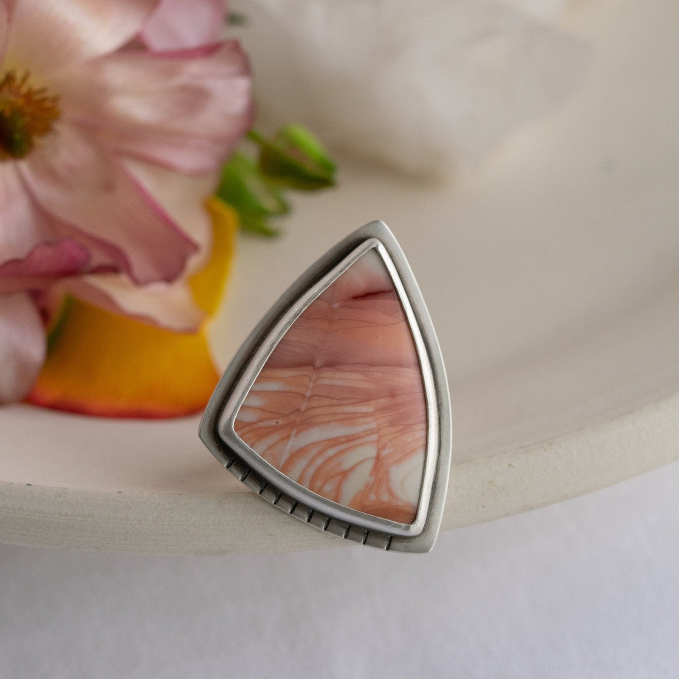 A DIFFERENT TIME WILLOW CREEK JASPER RING