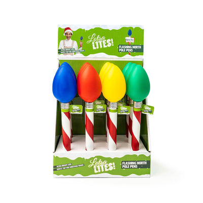 Christmas Jumbo Light Up Bulb Pen - Brazen Ranch