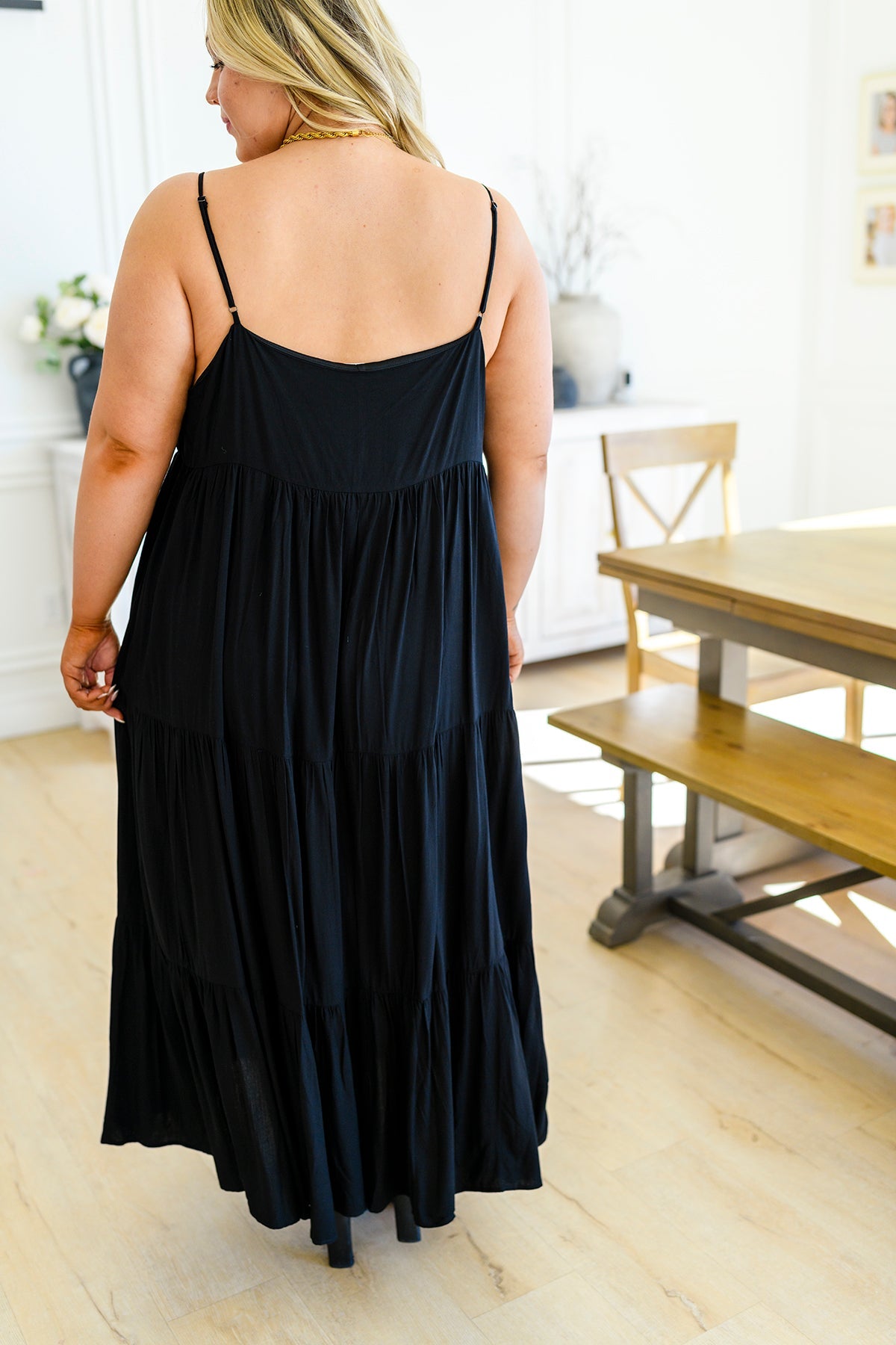 Classically Cool Tiered Maxi Dress - Brazen Ranch