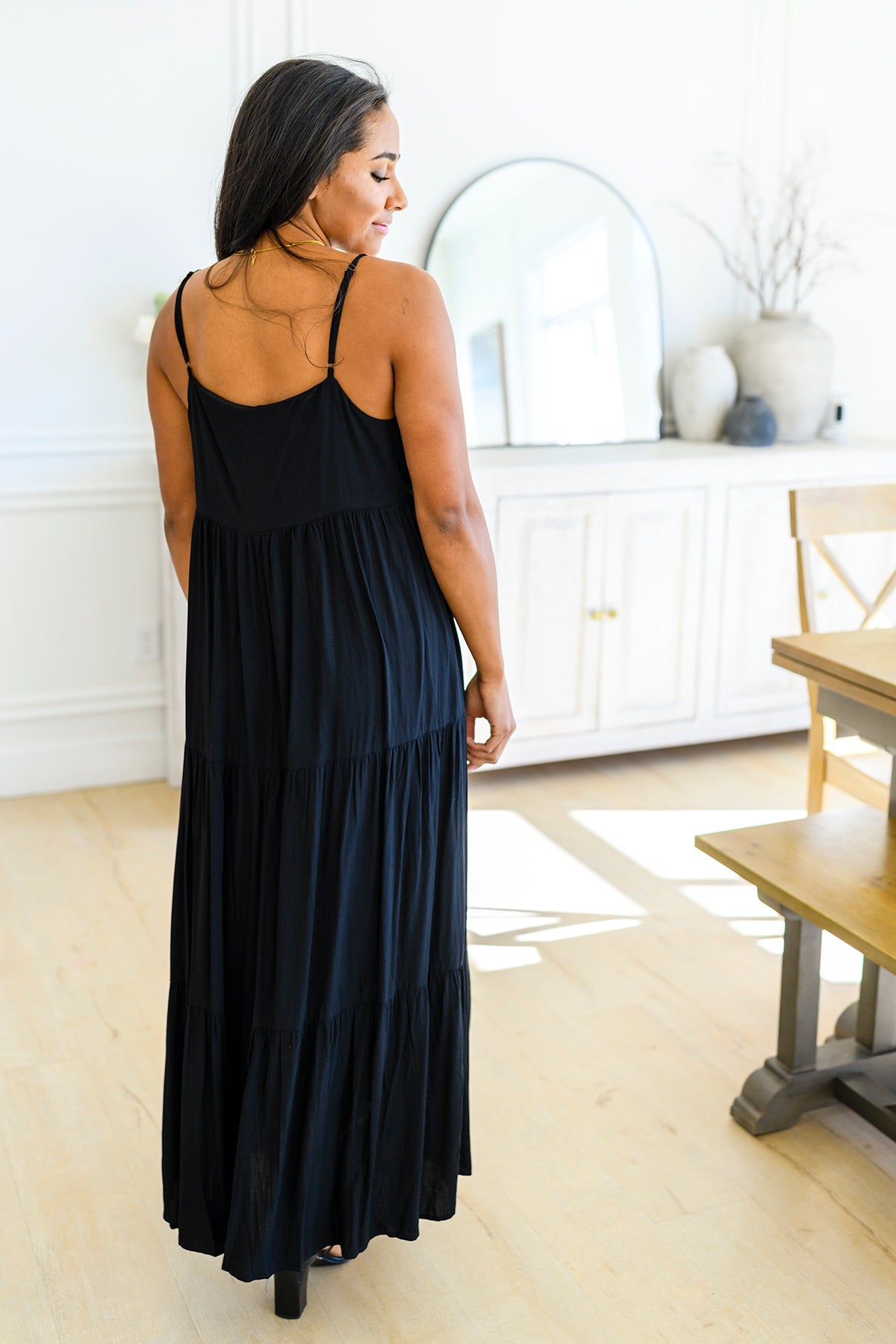 Classically Cool Tiered Maxi Dress - Brazen Ranch