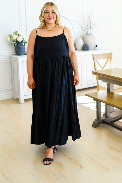 Classically Cool Tiered Maxi Dress - Brazen Ranch