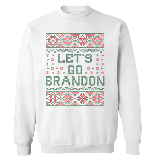 Let's Go Christmas Sweatshirt - Brazen Ranch