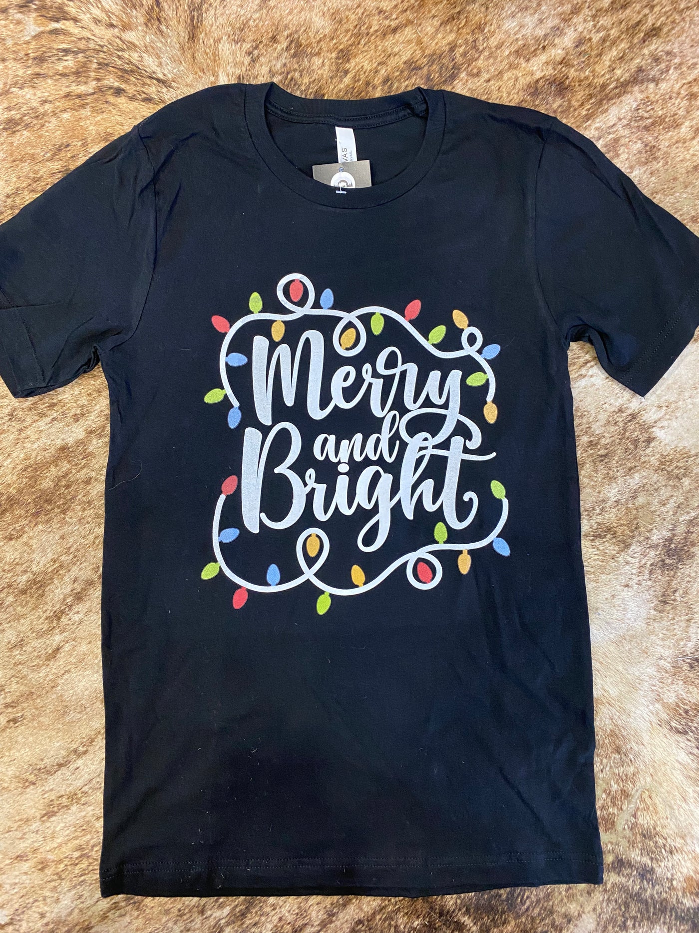 Merry And Bright Tee - Brazen Ranch