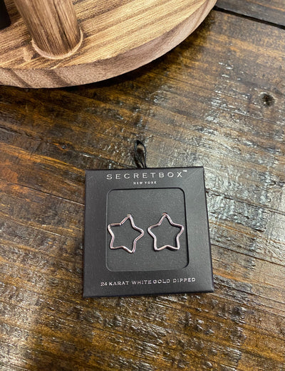 SecretBox Star Studs - Brazen Ranch