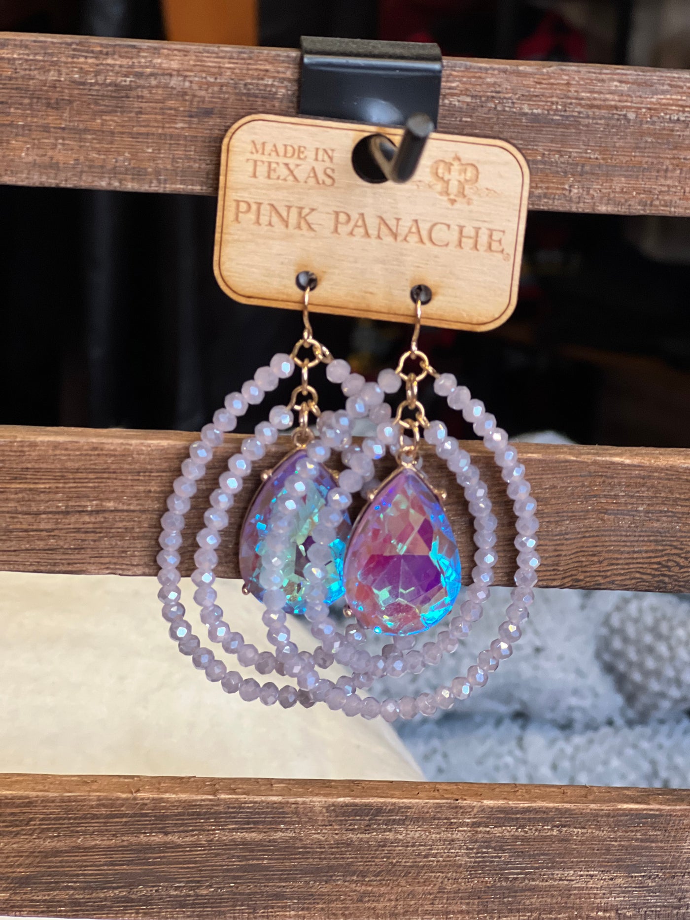 Lavender Ice Earrings - Brazen Ranch