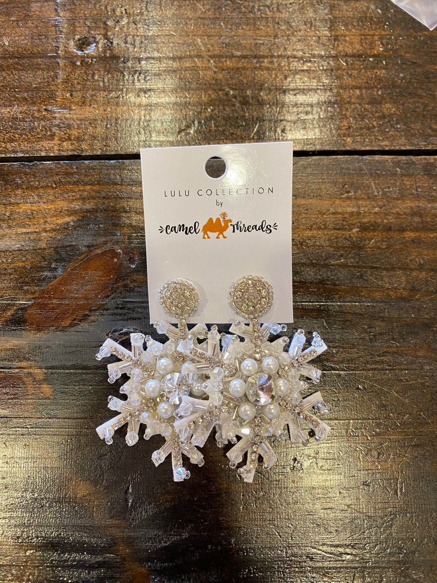 Snowflake Earrings - Brazen Ranch