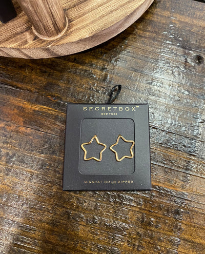 SecretBox Star Studs - Brazen Ranch