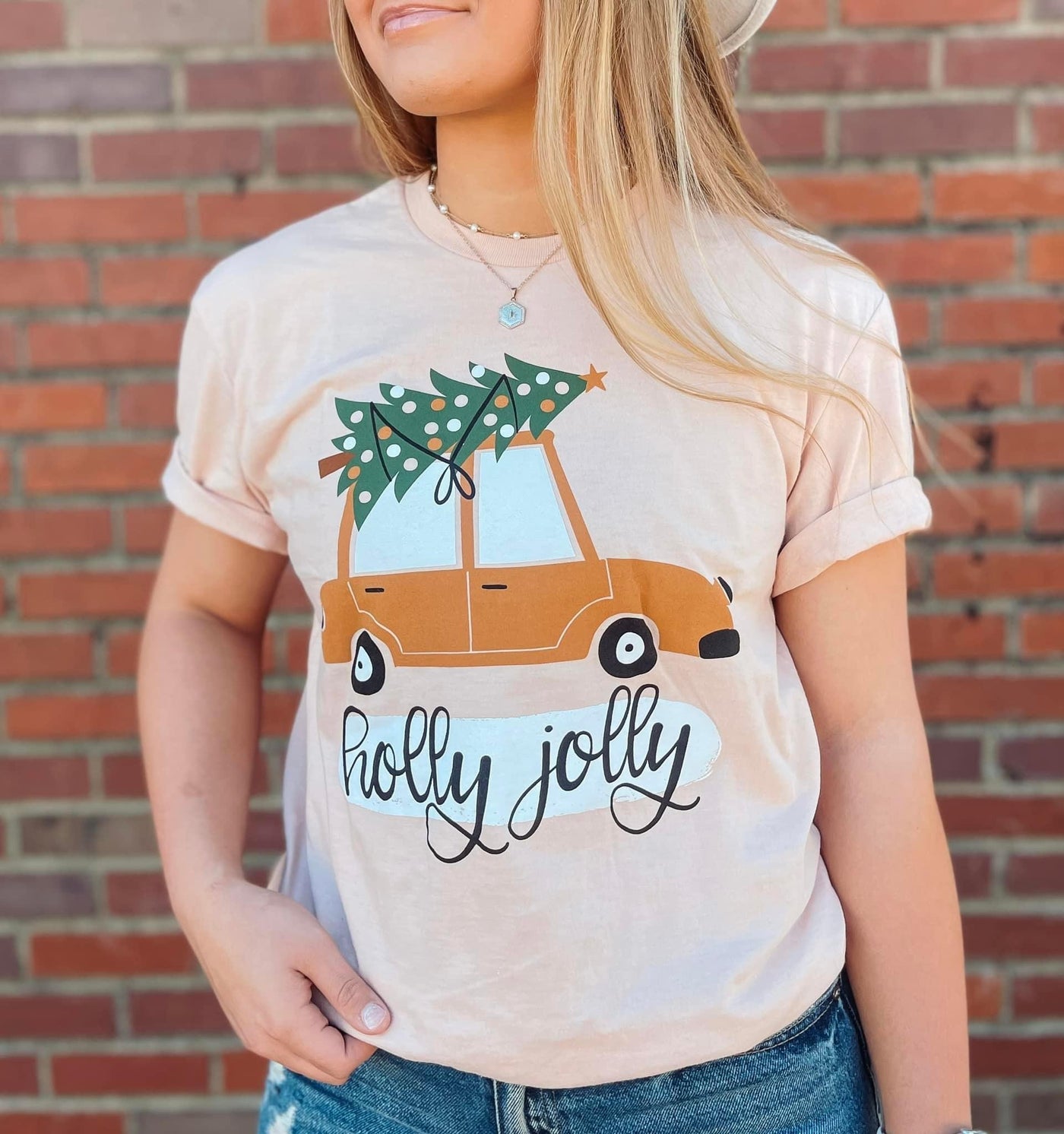 Holly Jolly Tee - Brazen Ranch